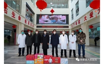标题：县政协主席郭玉广看望慰问我院医务人员
浏览次数：17607
发布时间：2023-01-20